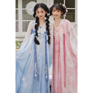 Meiqi & Meixue 美琪依依 - Tang Dynasty Hanfu Qixiong Dress