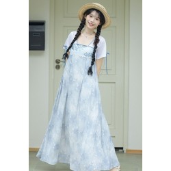 Flower Cluster 花团 - Han Element Hanfu Set