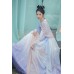 Cleanse Mind 诛尘念 - Tang Dynasty Hanfu Qixiong Pleated Skirt