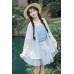 Bellflower Whispers 铃蓝语 - Han Element Hanfu Set Bellflower Whispers 铃蓝语 - Han Element Hanfu Set
