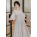 Flower in Mist 雾中花 - Han Element Hanfu Set