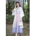 Misty Cloud Dream 黛云浮梦 - Han Element Hanfu Set