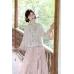 Baicha Wenyue 白茶问月 - Improved Girly Style Hanfu