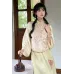 Baicha Yulu 白茶玉露 - New Chinese Hanfu Top & Skirt Set
