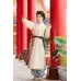 White Rabbit 白兔行 - Tang Hanfu Round Collar Robe