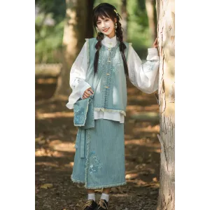 Mint Island 薄荷岛 - Ming Dynasty Hanfu Set