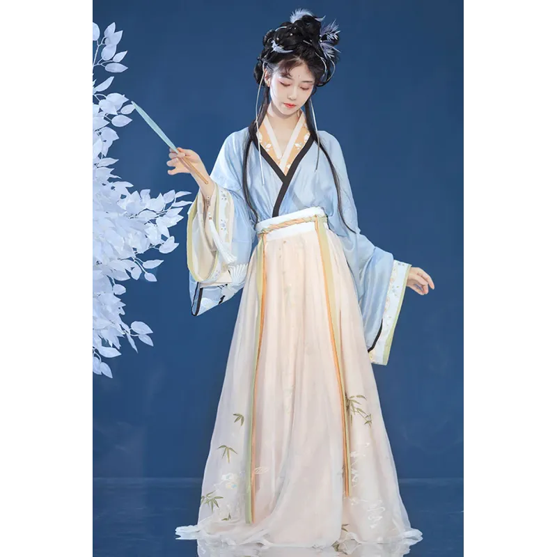 Chun Shan Kong 春山空 - Wei jin Style Qiyao Ruqun