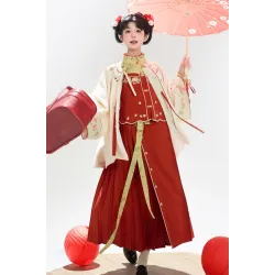 Spring Ode 春颂 - Han Element Hanfu Set