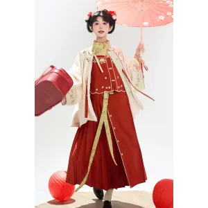 Spring Ode 春颂 - Han Element Hanfu Set