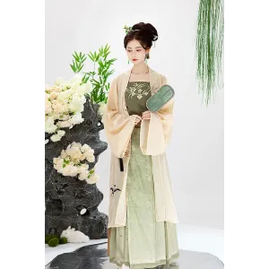 Spring Snow 春外雪 - Song Dynasty Style Qiyao Ruqun Hanfu