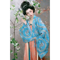Dian Jiang Chun 点绛唇 - Tang Hanfu Five Pleat Skirt
