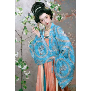 Dian Jiang Chun 点绛唇 - Tang Hanfu Five Pleat Skirt