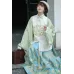 Van Gogh Apricot Blossoms 梵高杏花 - Ming Dynasty Hanfu Set