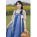 Sea Salt Sugar 海盐糖 - Tang Hanfu Qixiong Skirt (Preorder)