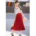 Red Dance Dress 红舞裙 - Han Element Hanfu Set Red Dance Dress 红舞裙 - Han Element Hanfu Set