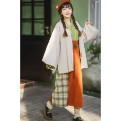Artist Red Panda 画家小浣熊 - Song Dynasty Style Qiyao Skirt Hanfu