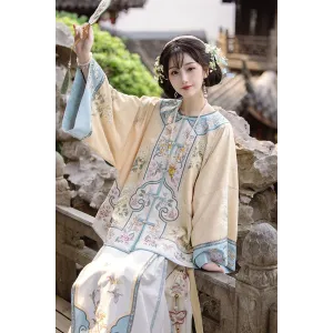 Jinfeng Yulu 金风玉露 - Qing Dynasty Top & Ma Mian Skirt Set