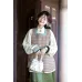 Cocoa Milk Green 可可奶绿 - Ming Dynasty Hanfu