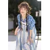 Blue Star Grass 蓝星草 - Han Element Hanfu Set