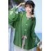 Green Window 绿窗 - Ming Dynasty Hanfu Ma Mian Skirt