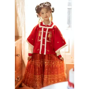 Money Rabbit 钱兔似锦 - Tang Dynasty Girls Hanfu