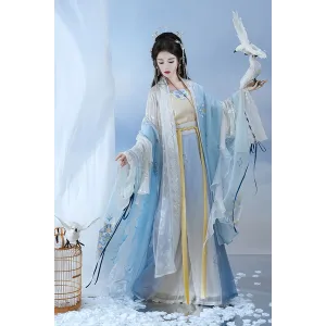 Qingshan Zhixue 晴山织雪 - Song Dynasty Style Qiyao Ruqun Hanfu