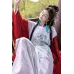 Blue Feather 青羽 - Ming Dynasty Hanfu Zhiduo Robe Set (Preorder)