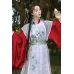 Blue Feather 青羽 - Ming Dynasty Hanfu Zhiduo Robe Set (Preorder)