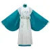 Blue Feather 青羽 - Ming Dynasty Hanfu Zhiduo Robe Set (Preorder)