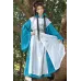 Blue Feather 青羽 - Ming Dynasty Hanfu Zhiduo Robe Set (Preorder)