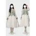 Green Branch 青枝 - Han Element Hanfu Bijia Dress Set