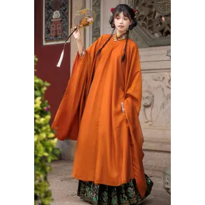 Qiu Hua 秋华 - Ming Dynasty Long Coat Hanfu (Preorder)