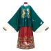 Qiujing Kuangxiang 丘井狂象 - Ming Dynasty Top & Coat & Mamian Skirt Set (Preorder)