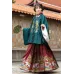 Qiujing Kuangxiang 丘井狂象 - Ming Dynasty Top & Coat & Mamian Skirt Set (Preorder)