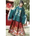 Qiujing Kuangxiang 丘井狂象 - Ming Dynasty Top & Coat & Mamian Skirt Set (Preorder)