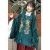 Qiujing Kuangxiang 丘井狂象 - Ming Dynasty Top & Coat & Mamian Skirt Set (Preorder)