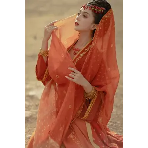 Yi Xia 绮霞 - Dunhuang Style Exotic Hanfu