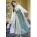 Gardenia Courtyard 庭前栀 -  Han Chinese Element Improved Hanfu