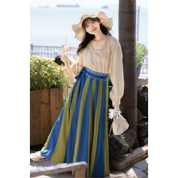 Carefree 无忧 - Tang Dynasty Hanfu Jiaoyu Skirt