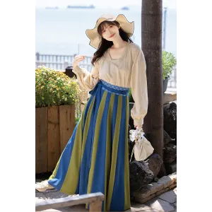 Carefree 无忧 - Tang Dynasty Hanfu Jiaoyu Skirt