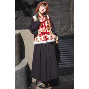 Little Floriculturist 小花匠 - Ming Dynasty Hanfu Bijia & Tieli Dress Set