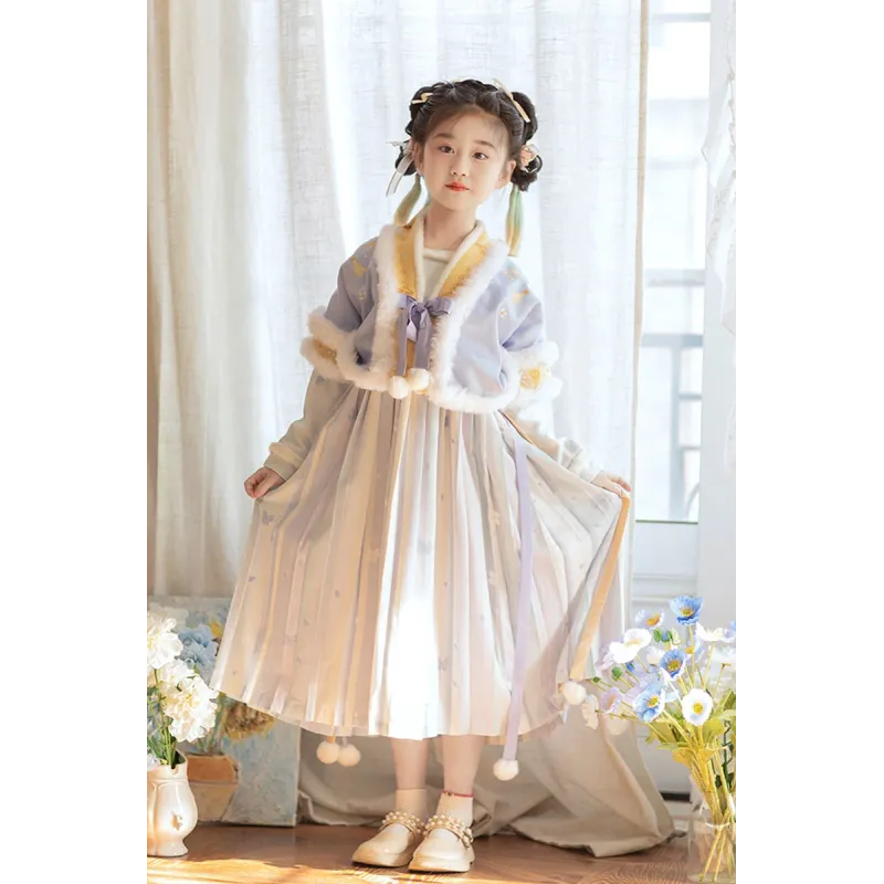 Dewy Leaves 小露叶 - Tang Dynasty Girls Hanfu Dewy Leaves 小露叶 - Tang Dynasty Girls Hanfu