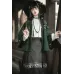 Moss Sprite 野苔精灵 - Ming Hanfu Sweater & Coat & Ma Mian Skirt Set