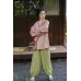 Evening Clouds 云晚 - Tang Hanfu Lantern Pants Set (Preorder)