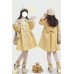 Zhai Xing Yue 摘星月 - Han Chinese Element Coat & White Scarf Set