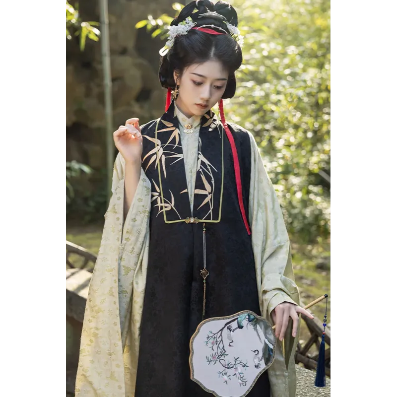 Zhulin Xiaojing 竹林小景 - Ming Hanfu Set