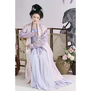 Lilac Rain 丁香雨 - Song Dynasty Style Qiyao Ruqun Hanfu