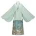 Sanshou Duhe 三兽渡河 - Ming Dynasty Middle Robe & Shirt & Ma Mian Skirt Set (Preorder)