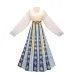 Dan Jin 丹锦 - Tang Dynasty Beizi & Top & Skirt Hanfu