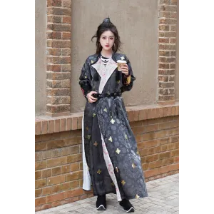 Dan Qing Ke 丹青客 - Tang Dynasty Round Collar Robe Hanfu